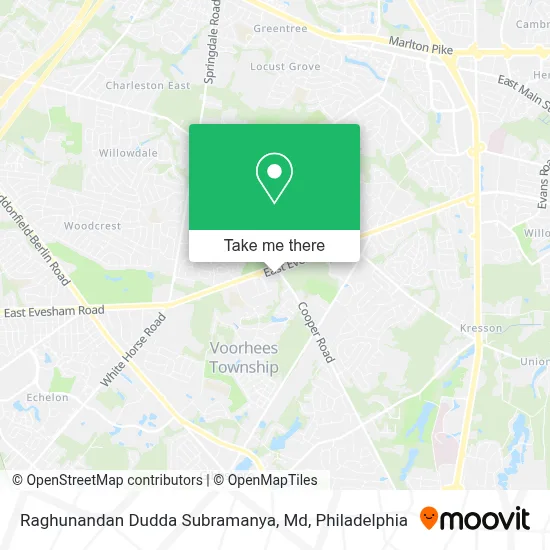 Raghunandan Dudda Subramanya, Md map