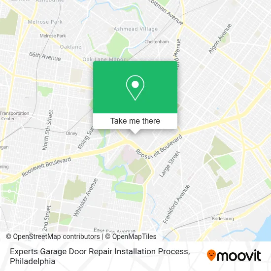 Experts Garage Door Repair Installation Process map