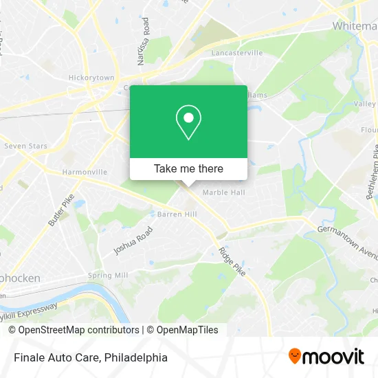 Finale Auto Care map