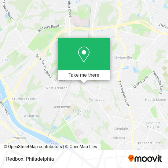 Redbox map