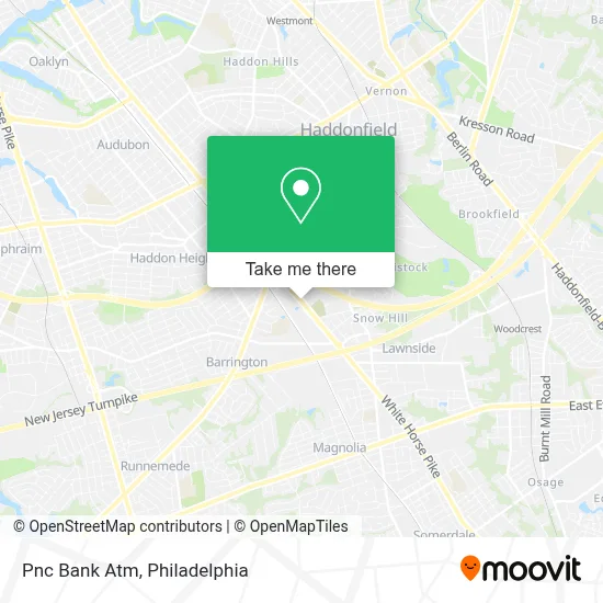 Pnc Bank Atm map