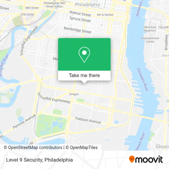 Level 9 Security map