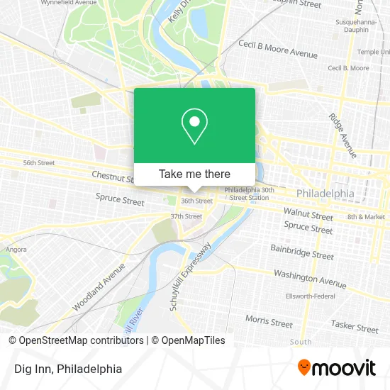 Dig Inn map