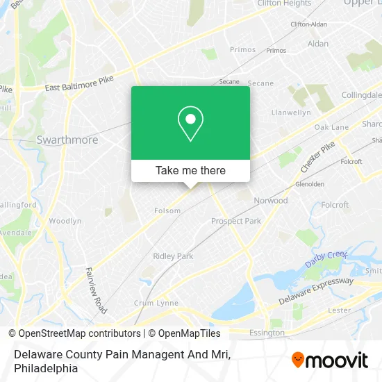 Delaware County Pain Managent And Mri map