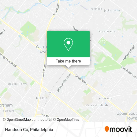 Handson Co map