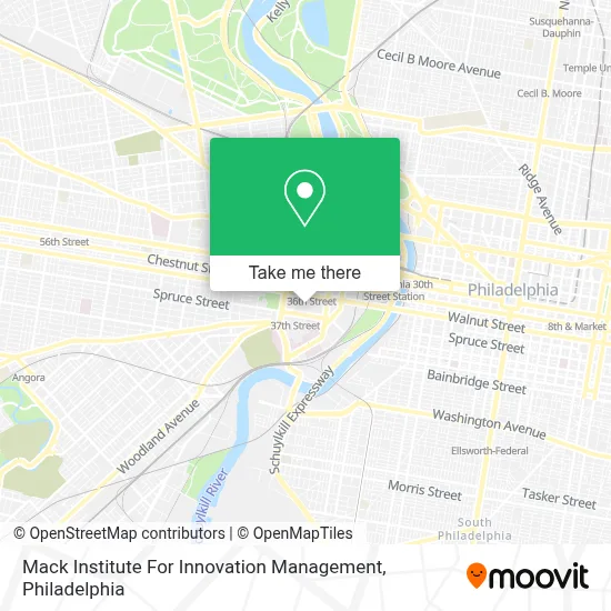 Mack Institute For Innovation Management map