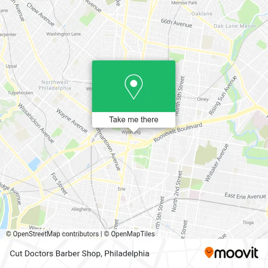 Cut Doctors Barber Shop map