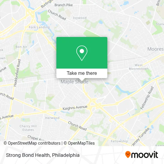 Strong Bond Health map