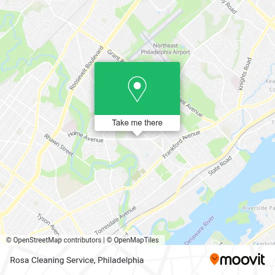 Rosa Cleaning Service map