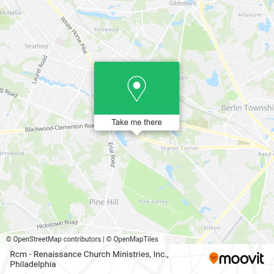 Rcm - Renaissance Church Ministries, Inc. map