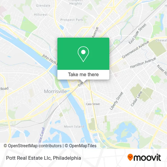 Pott Real Estate Llc map