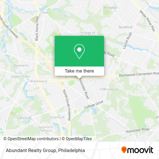 Abundant Realty Group map