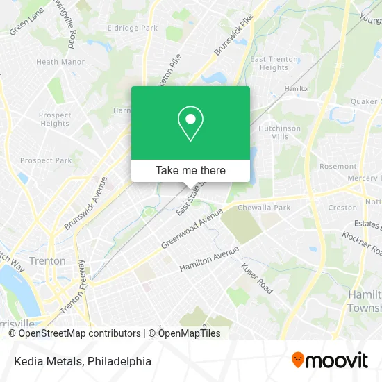 Kedia Metals map