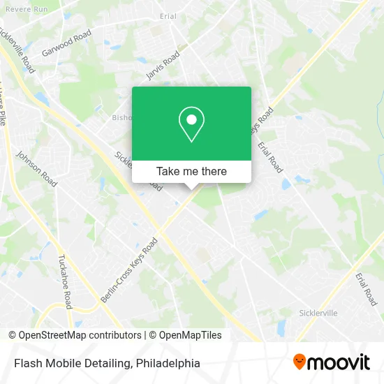 Flash Mobile Detailing map