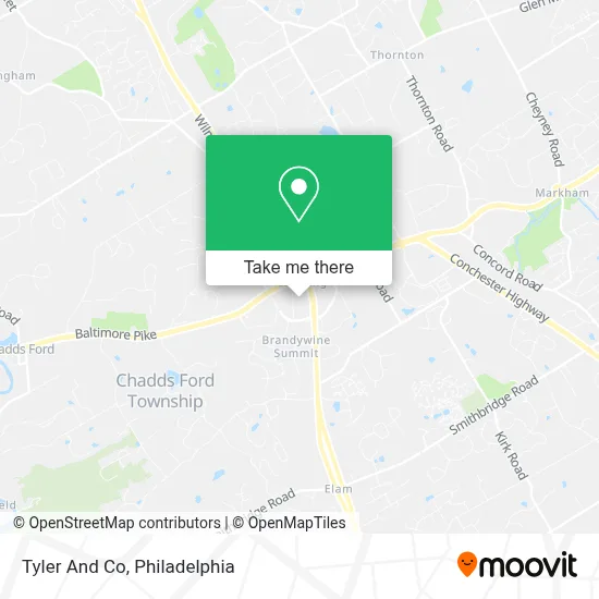 Tyler And Co map
