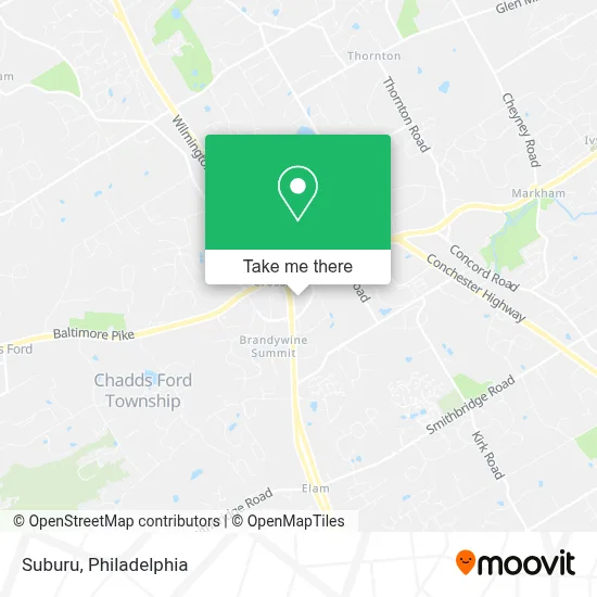 Suburu map
