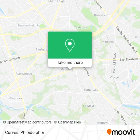 Curves map