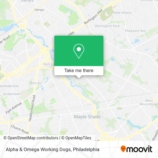 Alpha & Omega Working Dogs map