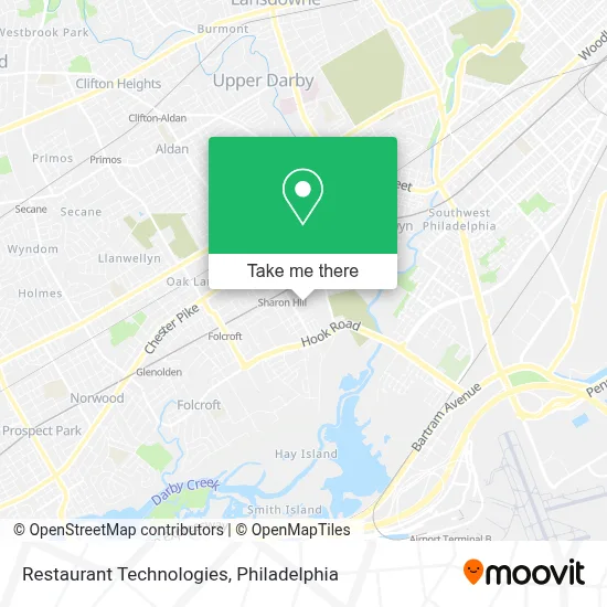 Restaurant Technologies map
