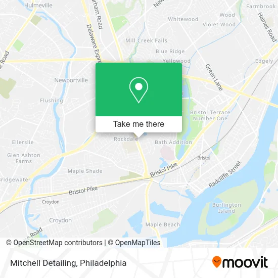 Mitchell Detailing map