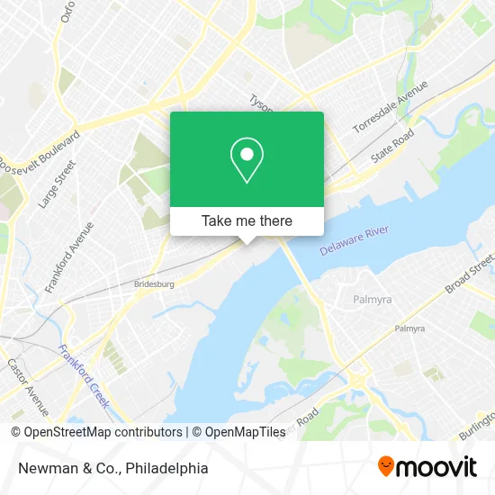 Newman & Co. map