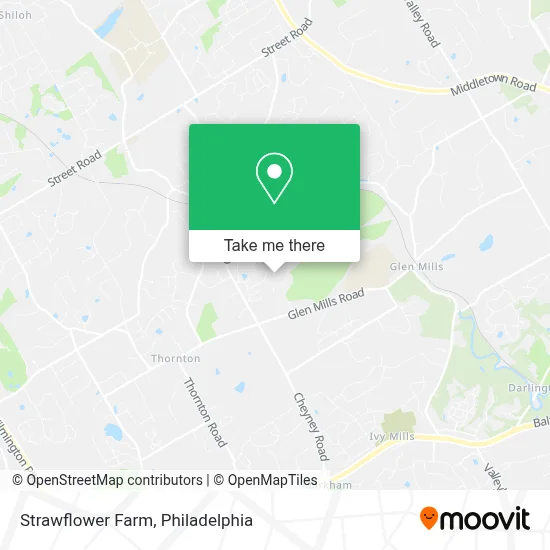 Strawflower Farm map