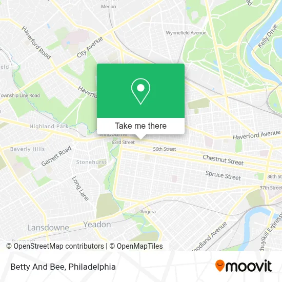 Betty And Bee map