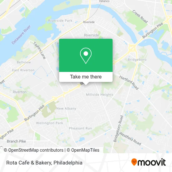 Rota Cafe & Bakery map