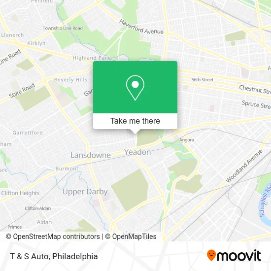 T & S Auto map