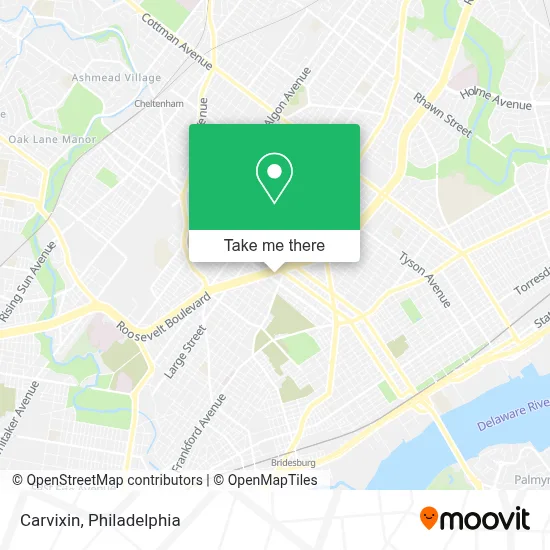 Carvixin map