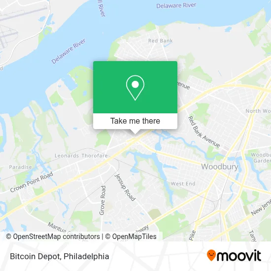 Bitcoin Depot map