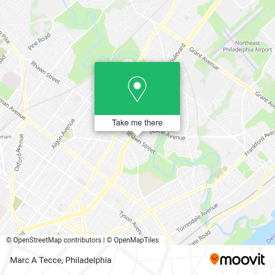 Marc A Tecce map