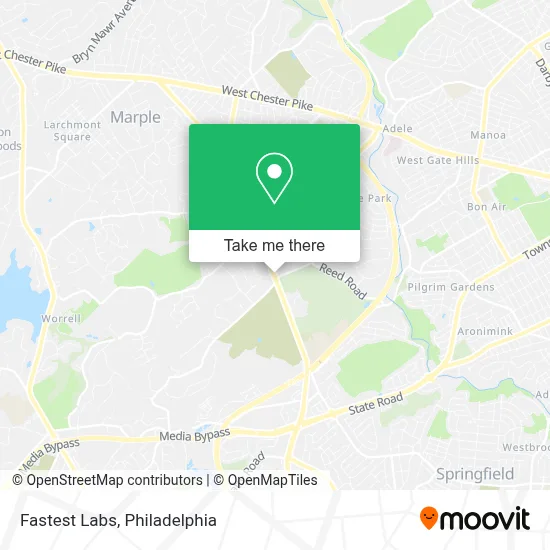 Fastest Labs map