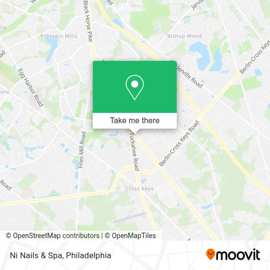 Ni Nails & Spa map
