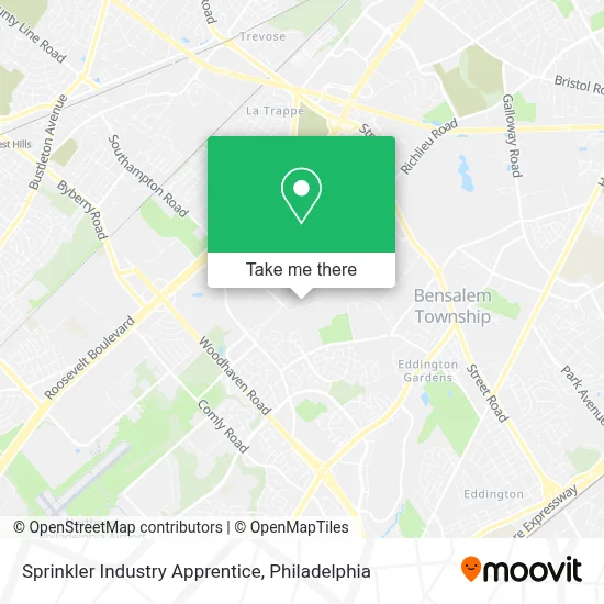 Sprinkler Industry Apprentice map