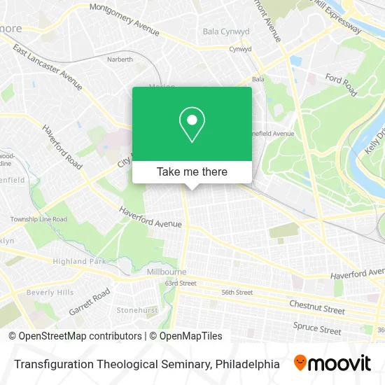 Transfiguration Theological Seminary map