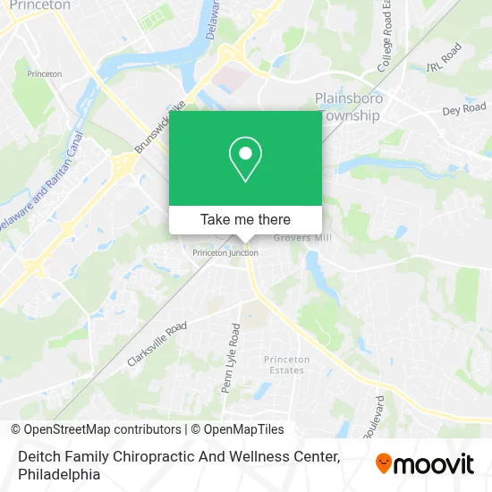 Deitch Family Chiropractic And Wellness Center map