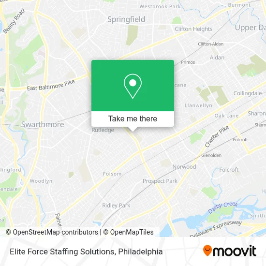 Elite Force Staffing Solutions map