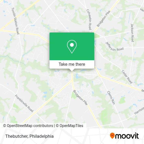 Thebutcher map