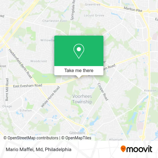 Mario Maffei, Md map