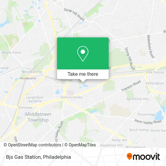 Bjs Gas Station map