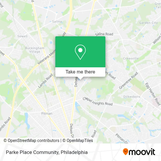 Parke Place Community map