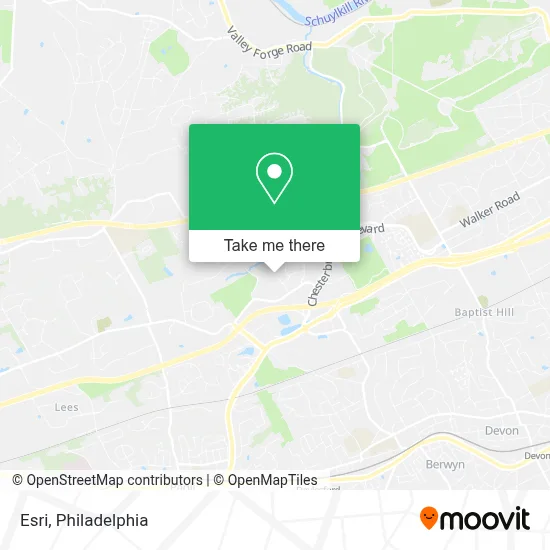 Esri map