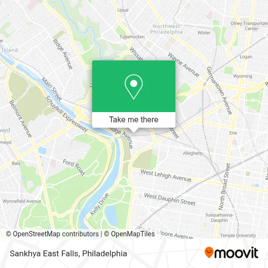 Sankhya East Falls map