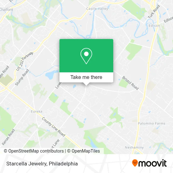 Starcella Jewelry map