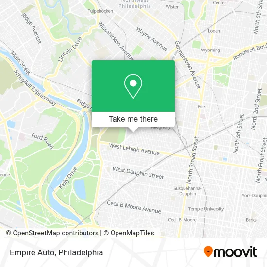 Empire Auto map