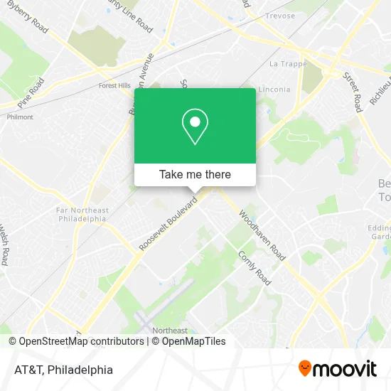 At&T map