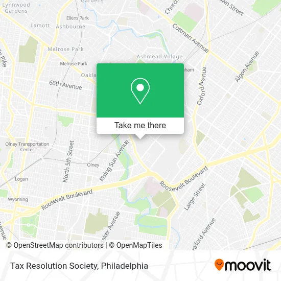 Tax Resolution Society map
