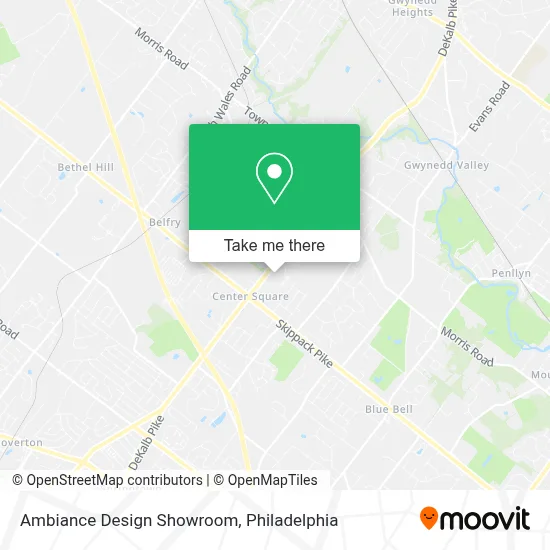 Ambiance Design Showroom map