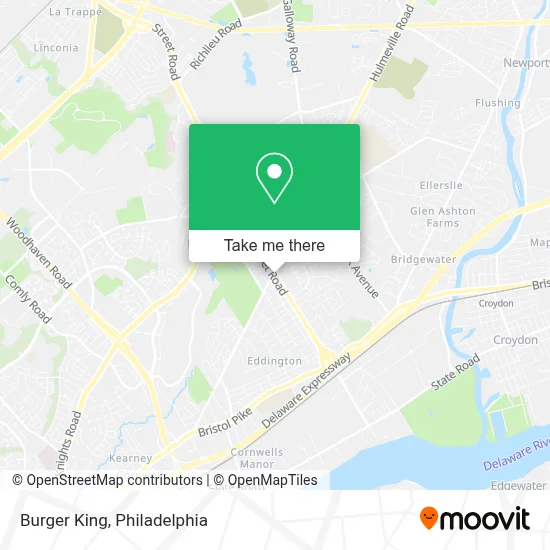 Burger King map